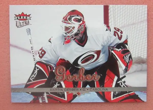 НХЛ Мартин Гербер Каролина Харрикейнз № 39