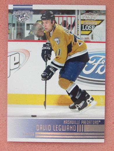 НХЛ Дэвид Легуанд Нэшвилл Предаторз № 148