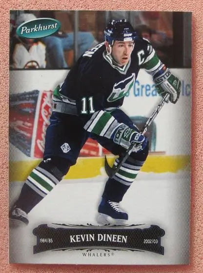 НХЛ Кевин Динин Хартфорд Уэйлерз № 50