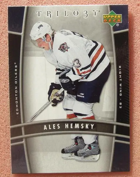 НХЛ Алеш Гемски Эдмонтон Ойлерз № 41
