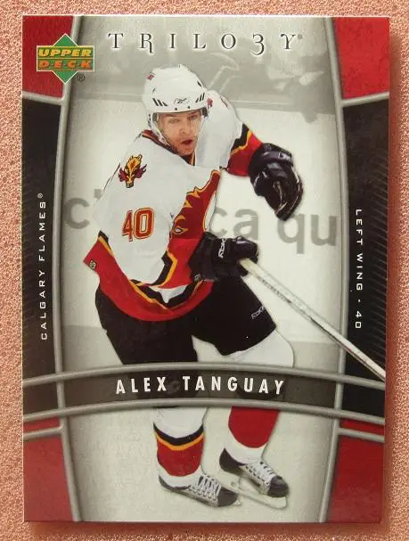 НХЛ Алекс Тангуэй Калгари Флеймз № 16
