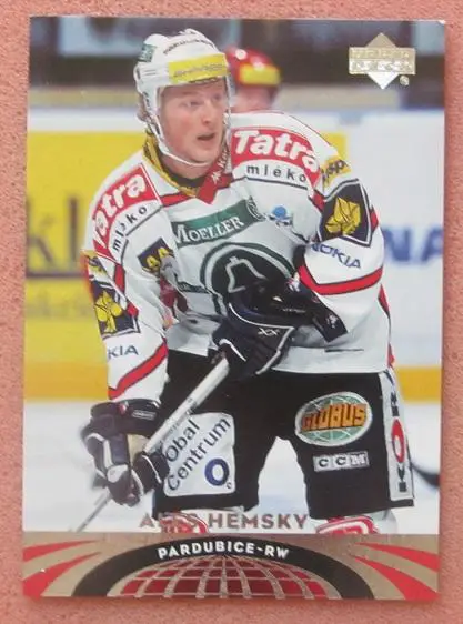 НХЛ Алеш Гемски Эдмонтон Ойлерз Пардубице Чехия № 4