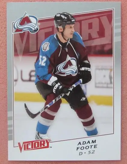 НХЛ Адам Фут Колорадо Эвеланш № 260
