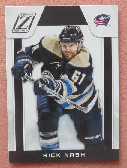 НХЛ Рик Нэш Коламбус Блю Джекетс № 47