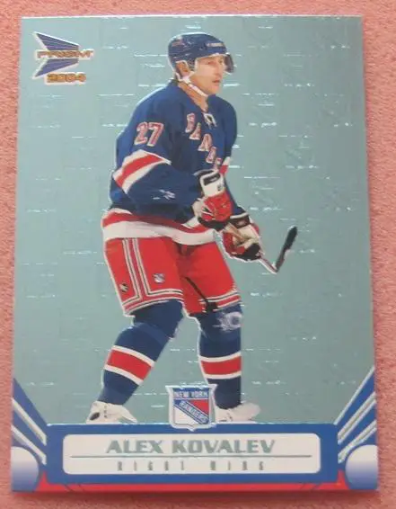 НХЛ Алексей Ковалев Нью-Йорк Рейнджерс Динамо Москва Тольятти Казань Атлант № 70