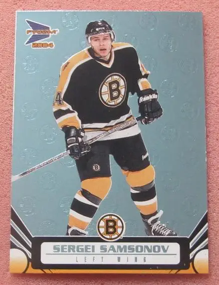 НХЛ Сергей Самсонов Бостон Брюинз ЦСКА Динамо Москва № 11