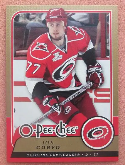 НХЛ Джо Корво Каролина Харрикейнз № 218