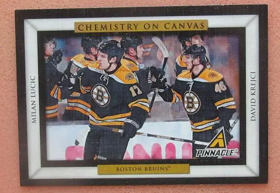 НХЛ Милан Лучич Давид Крейчи Бостон Брюинз № 4