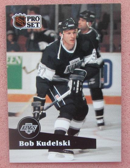 НХЛ Боб Кудельский Лос-Анжелес Кингз № 99