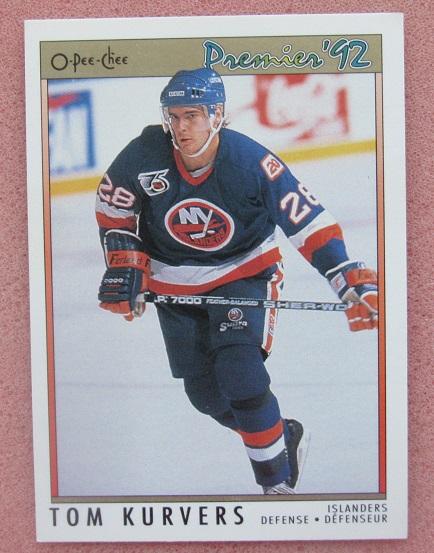 НХЛ Том Карверс Нью-Йорк Айлендерс № 98
