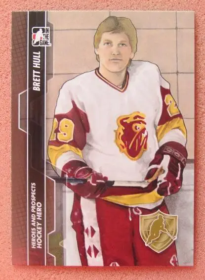 НХЛ Бретт Халл Миннесота Калгари Сент-Луис Даллас Детройт Финикс № 123