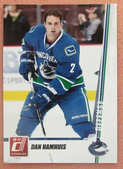 НХЛ Дэн Хэмьюс Ванкувер Кэнакс № 84