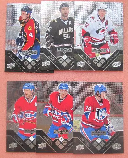 Базовый комплект карточек 2008-09 Black Diamond из 84 карт