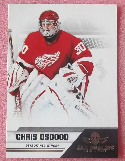 Базовый комплект карточек 2010-11 All goalie из 100 карт 1