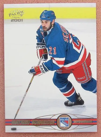 НХЛ Мэтью Шнайдер Нью-Йорк Рейнджерс № 270