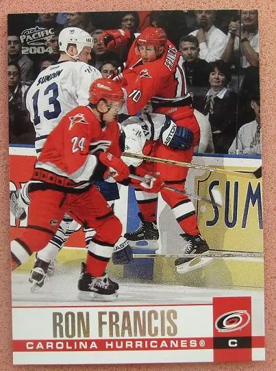 НХЛ Рон Френсис Каролина Харрикейнз № 61