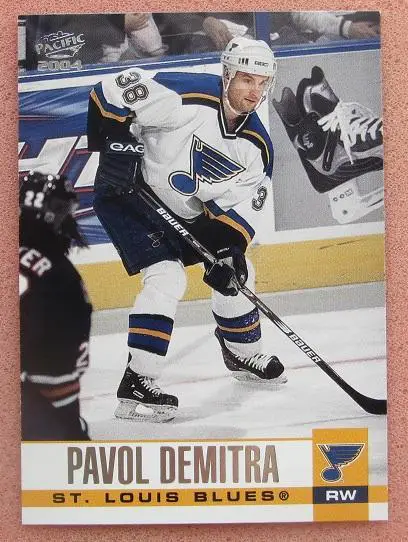 НХЛ Павол Демитра Сент-Луис Блюз № 280