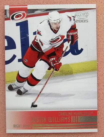 НХЛ Джастин Уильямс Каролина Харрикейнз № 54