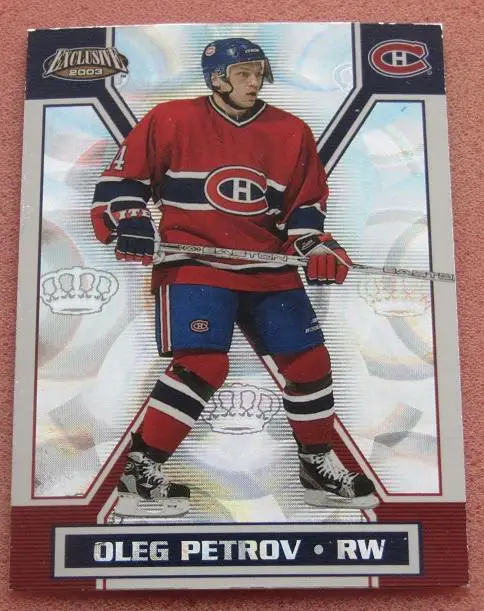 НХЛ Олег Петров Монреаль Канадиенс ЦСКА Спартак Локо Москва Казань Атлант № 93