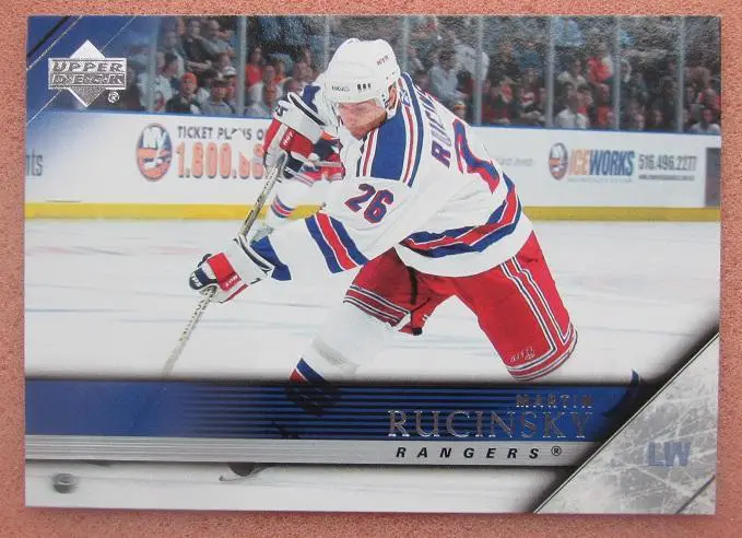 НХЛ Мартин Ручински Нью-Йорк Рейнджерс № 374