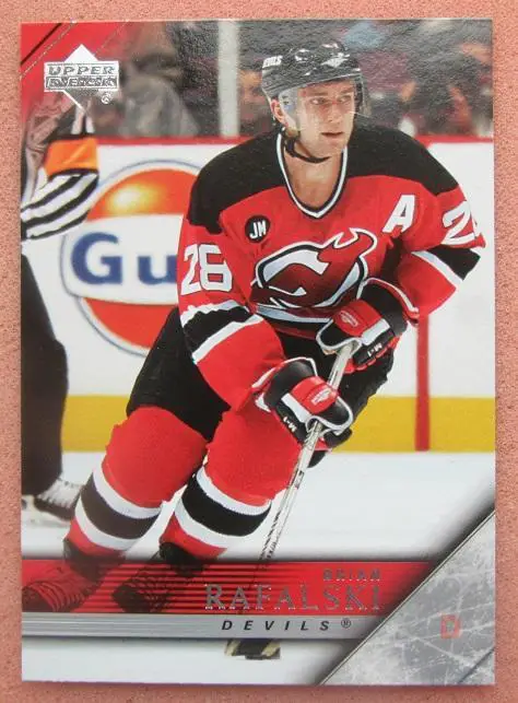 НХЛ Брайан Рафалски Нью-Джерси Дэвилз № 368