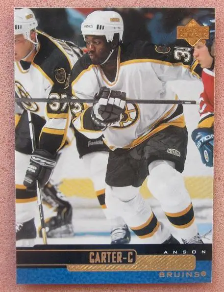 НХЛ Энсон Картер Бостон Брюинз № 187