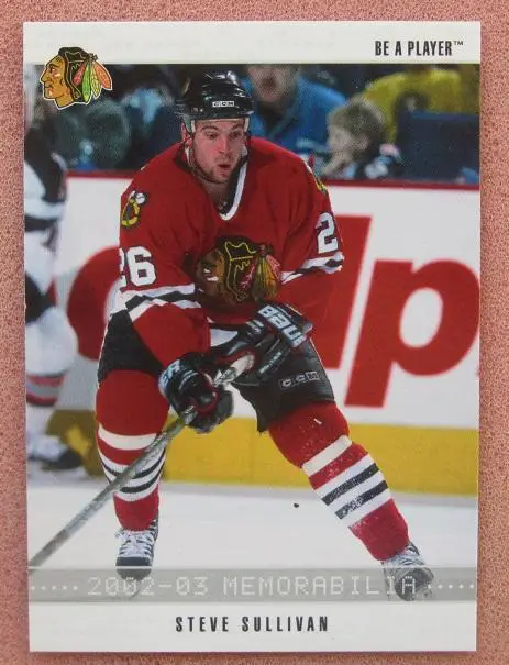 НХЛ Стив Салливан Чикаго Блэкхокс № 138