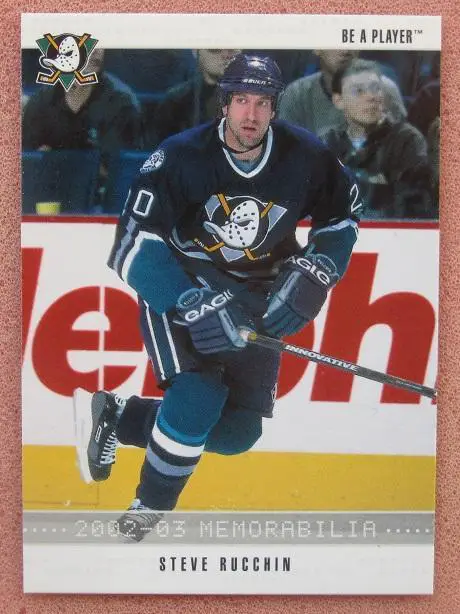 НХЛ Стив Руччин Анахайм Майти Дакс № 132