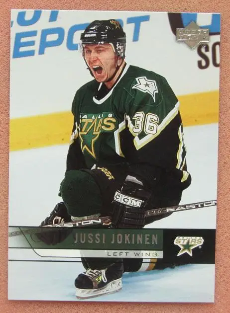 НХЛ Юсси Йокинен Даллас Старз № 63