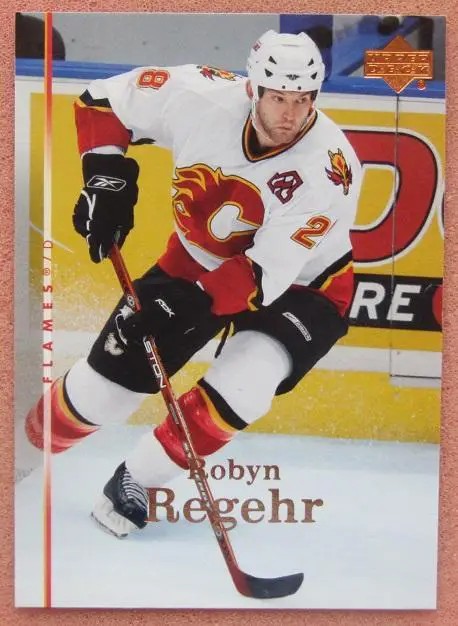 НХЛ Робин Регир Калгари Флэймз № 53