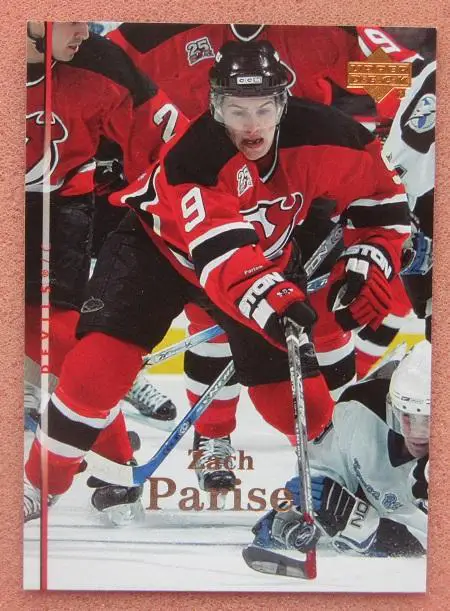 НХЛ Зак Паризе Нью-Джерси Дэвилз № 107