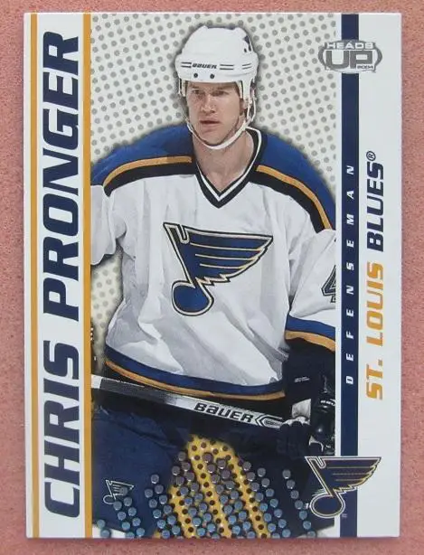 НХЛ Крис Пронгер Сент-Луис Блюз № 82