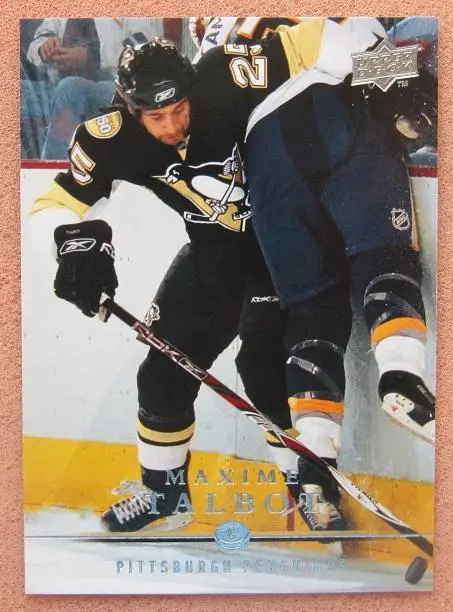 НХЛ Максим Тальбо Питтсбург Пингвинз Локомотив Ярославль Авангард Омск № 408