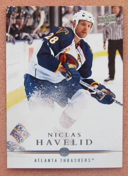 НХЛ Никлас Хавелид Атланта Трэйшерз № 259