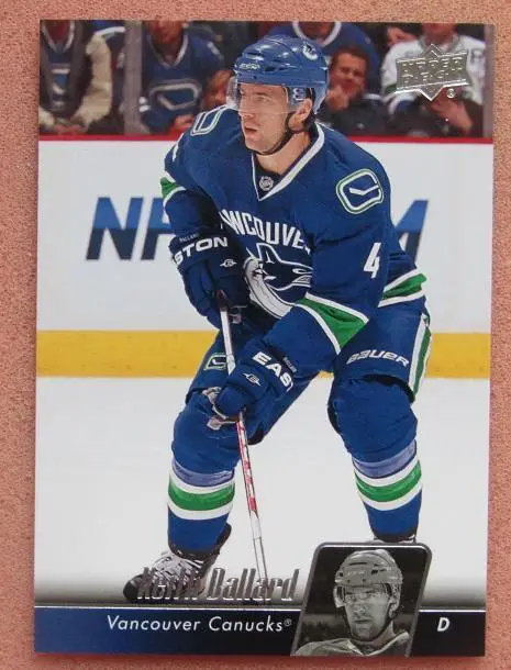 НХЛ Кейт Баллард Ванкувер Кэнакс № 442