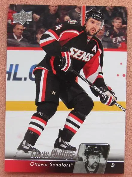 НХЛ Крис Филлипс Оттава Сенаторз № 390