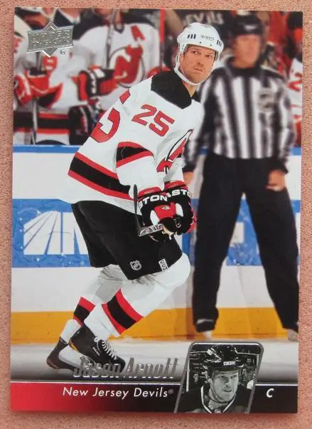 НХЛ Джейсон Арнотт Нью-Джерси Дэвилз № 364