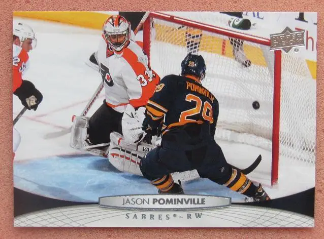 НХЛ Джейсон Поминвилль Баффало Сейбрз № 186