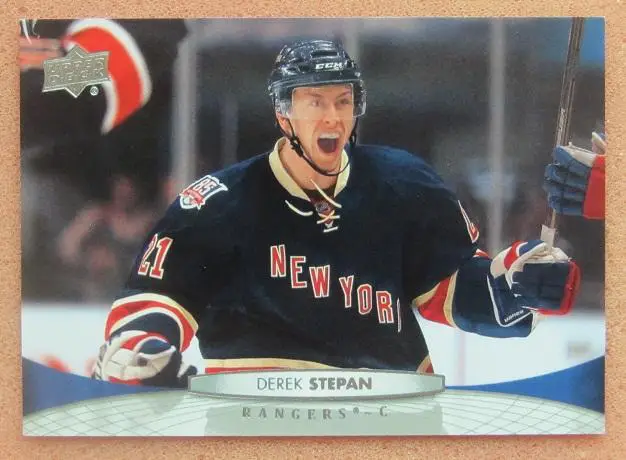 НХЛ Дерек Степан Нью-Йорк Рейнджерс № 75