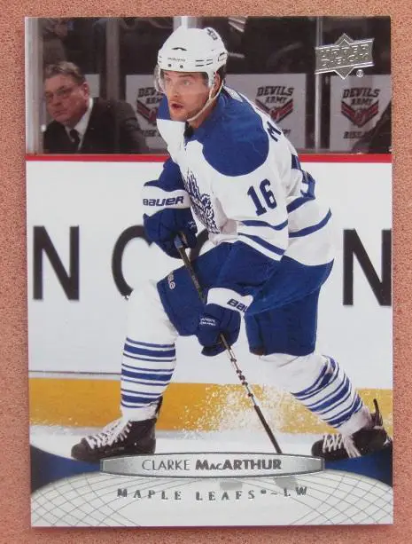 НХЛ Кларк Макартур Торонто Мэйпл Лифс № 23