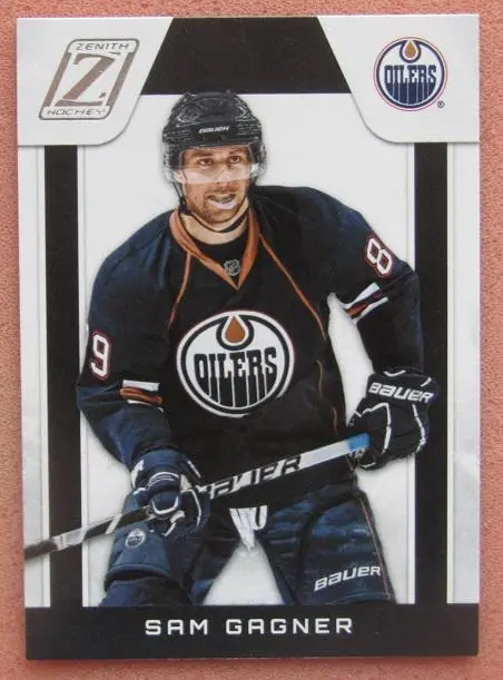 НХЛ Сэм Ганье Эдмонтон Ойлерз № 13