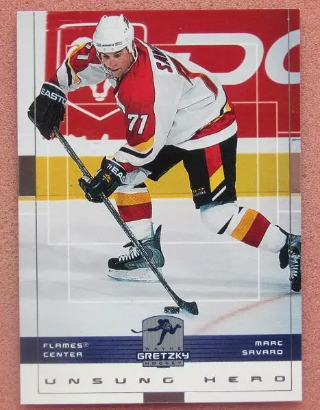 НХЛ Марк Савар Калгари Флэймз № 28