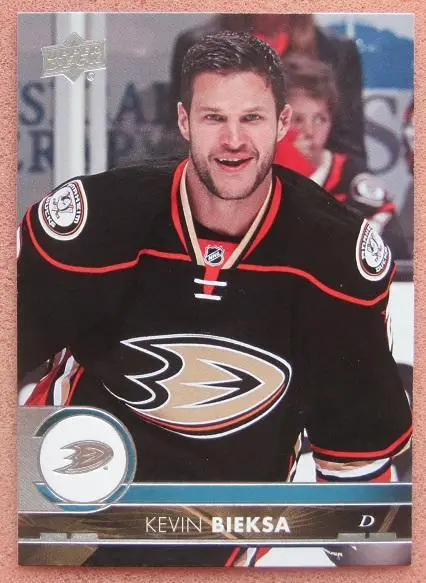 НХЛ Кевин Биекса Анахайм Дакс № 4