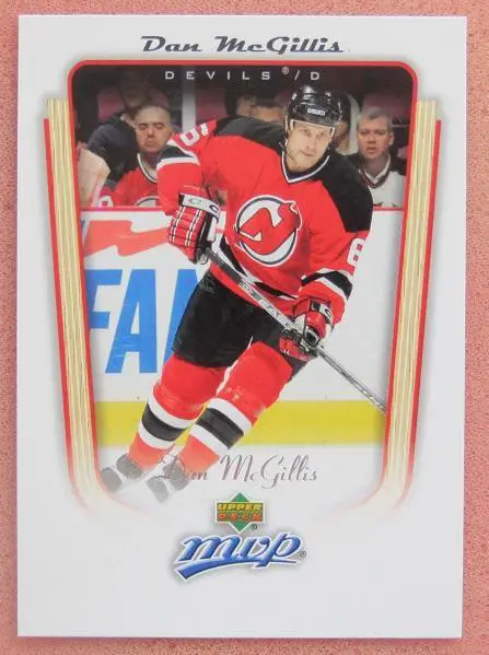 НХЛ Дэн Макгиллис Нью-Джерси Дэвилз № 233