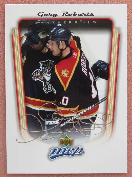 НХЛ Гари Робертс Флорида Пантерз № 173 автограф