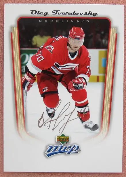 НХЛ Олег Твердовский Каролина Харрикейнз Крылья Советов Москва Омск Уфа № 285 ав