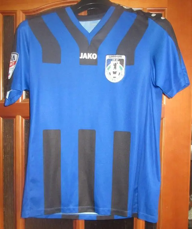 футболка клуба Шинник Ярославль игровая Павел Евсеев № 5