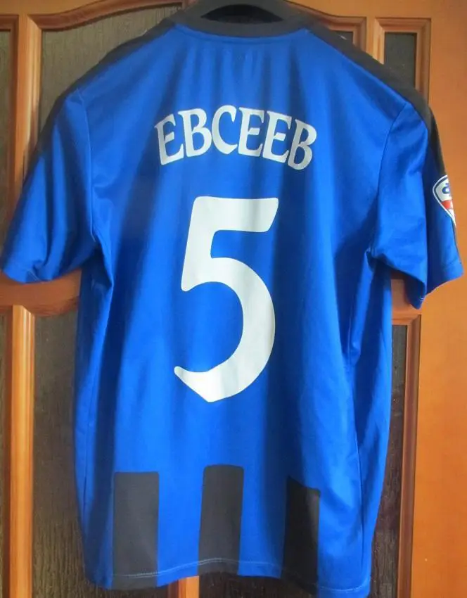 футболка клуба Шинник Ярославль игровая Павел Евсеев № 5 1