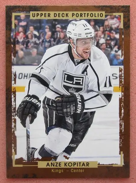 НХЛ Анже Копитар Лос-Анжелес Кингз № 66