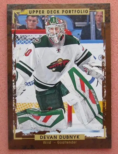 НХЛ Деван Дубник Миннесота Уайлд № 70